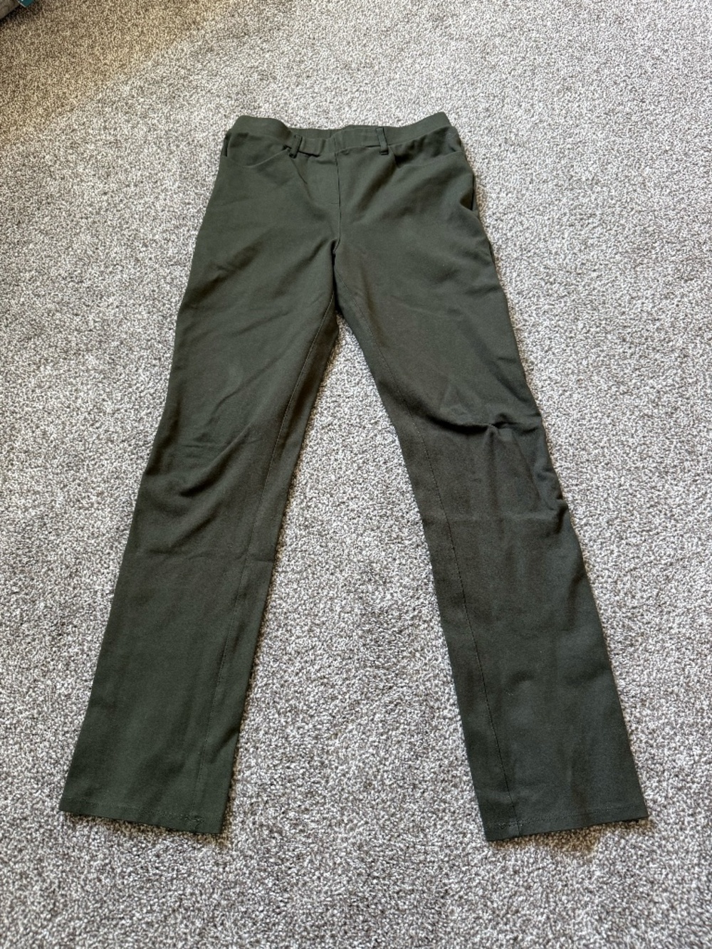 Quince Olive Green Pants w/ Pockets